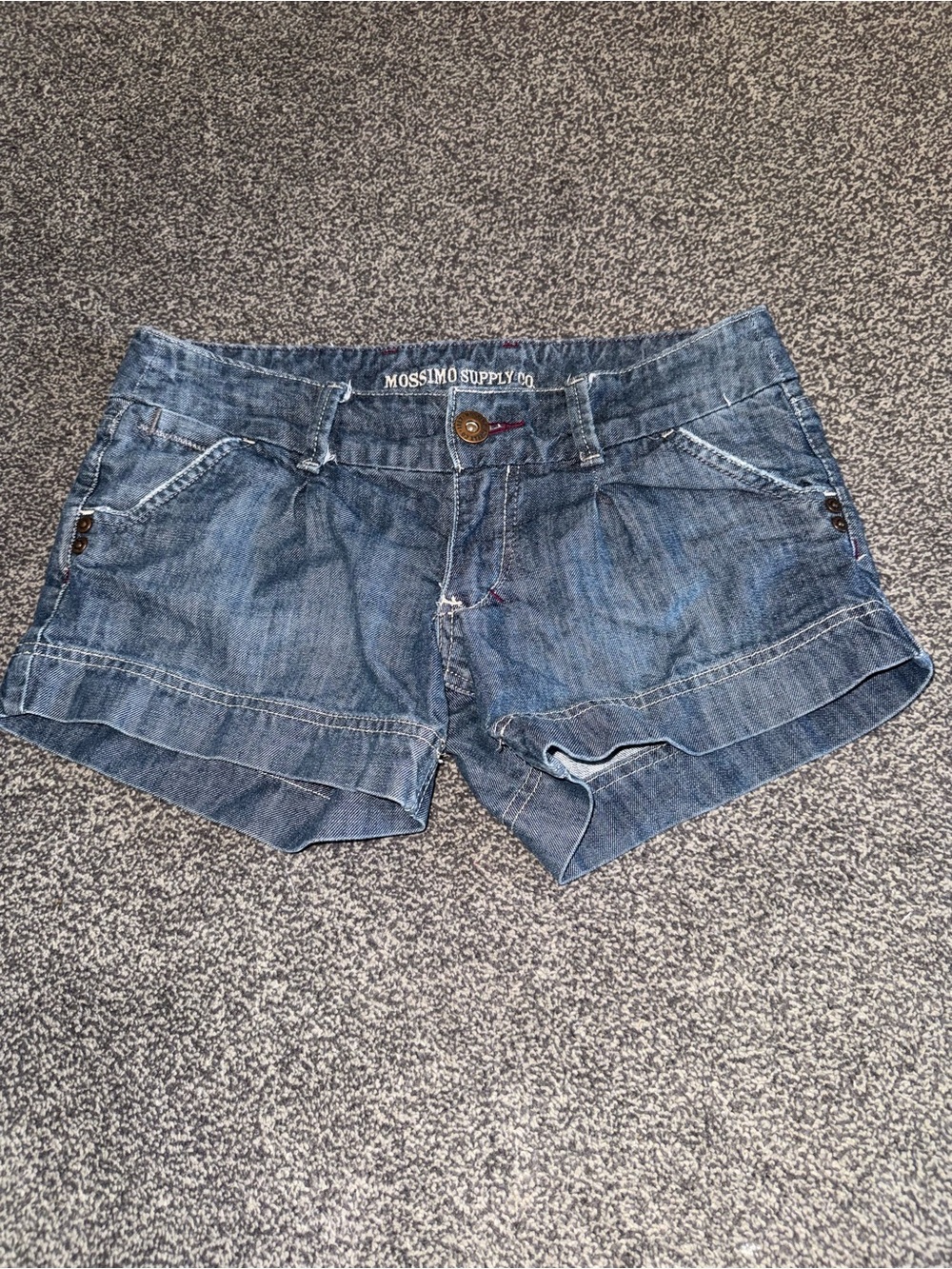 Vintage Y2K Mossimo Supply Co. Low Rise Denim Shorts – Size 7